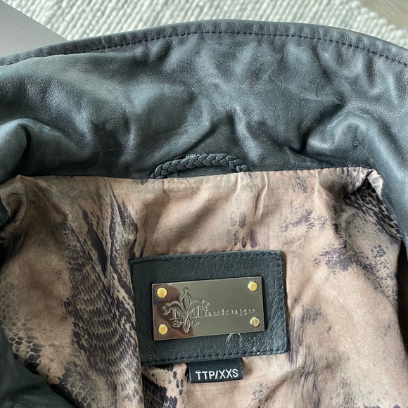 MACKAGE for ARITZIA Kenya Leather Jacket - Black - Picture 6 of 8